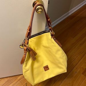 Dooney and Burke shoulder hobo bag